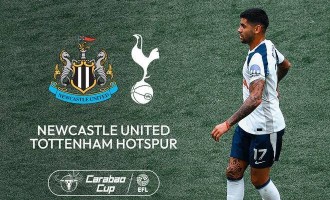 热刺联赛杯下一轮对手：苦主纽卡！